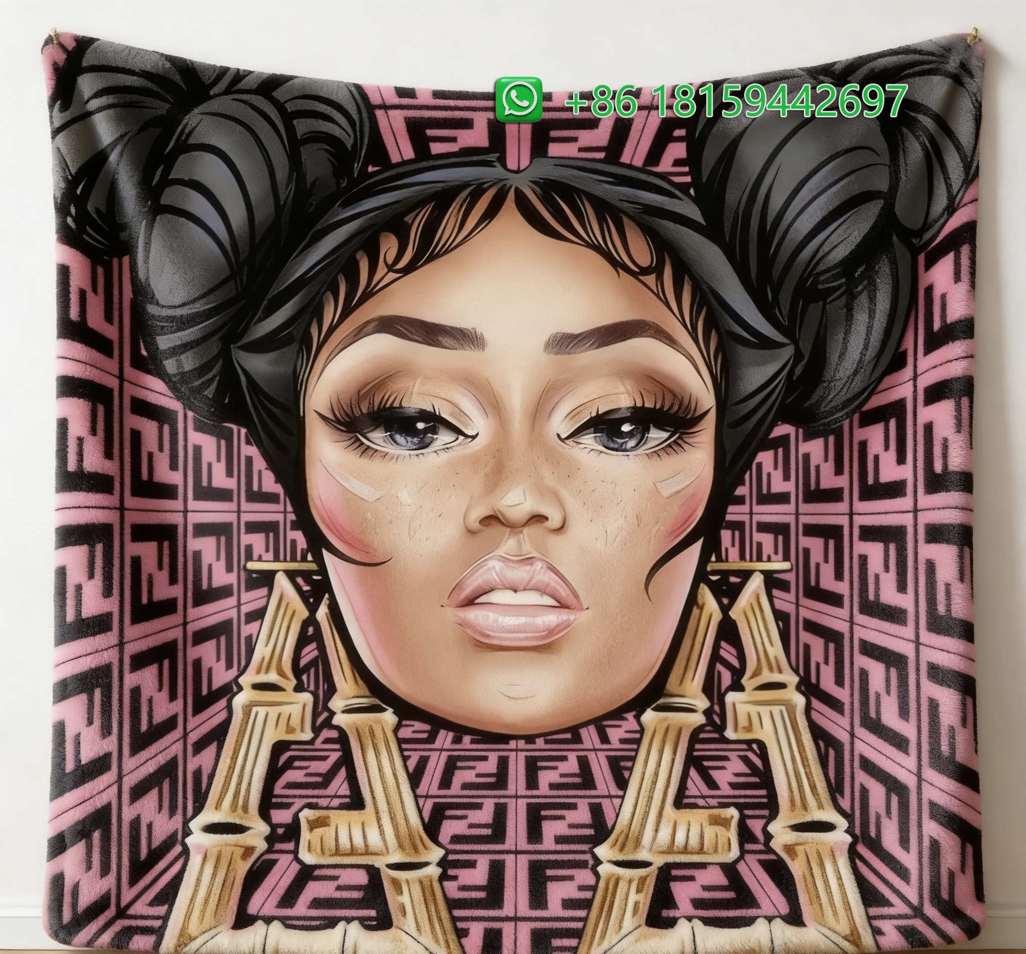 Fendi Throw Blankets